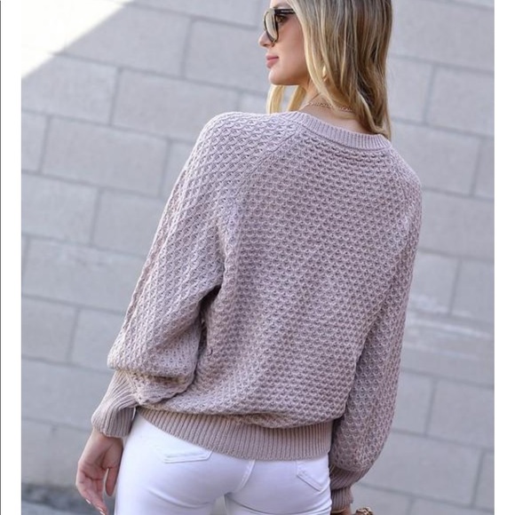 Dream Big Pink Blush Sweater - Picture 3 of 3